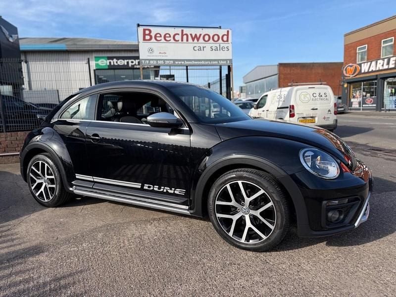 Used VW Beetle Dune 105 HP (77 kW) 2017 Black Hatchback