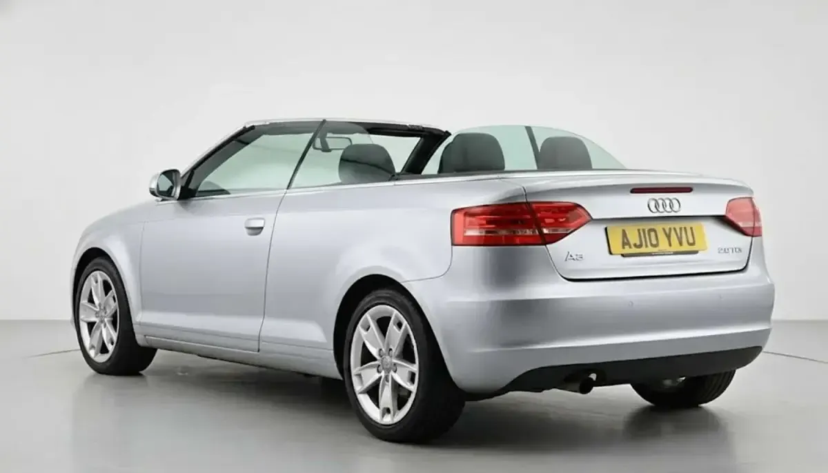 Used Audi A3 Cabriolet Sport 2010 Silver Cabriolet