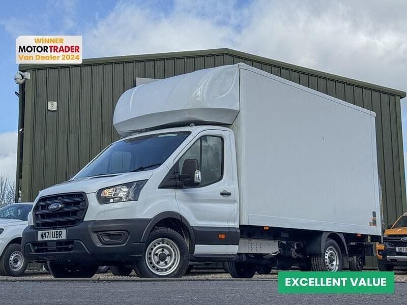 Used Ford Transit Select 130 HP (95 kW) 2021 White Cabriolet