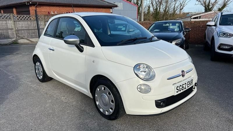 White Used 2012 Fiat 500 Street Hatchback | £3,295 (Good price) - Image 1/4