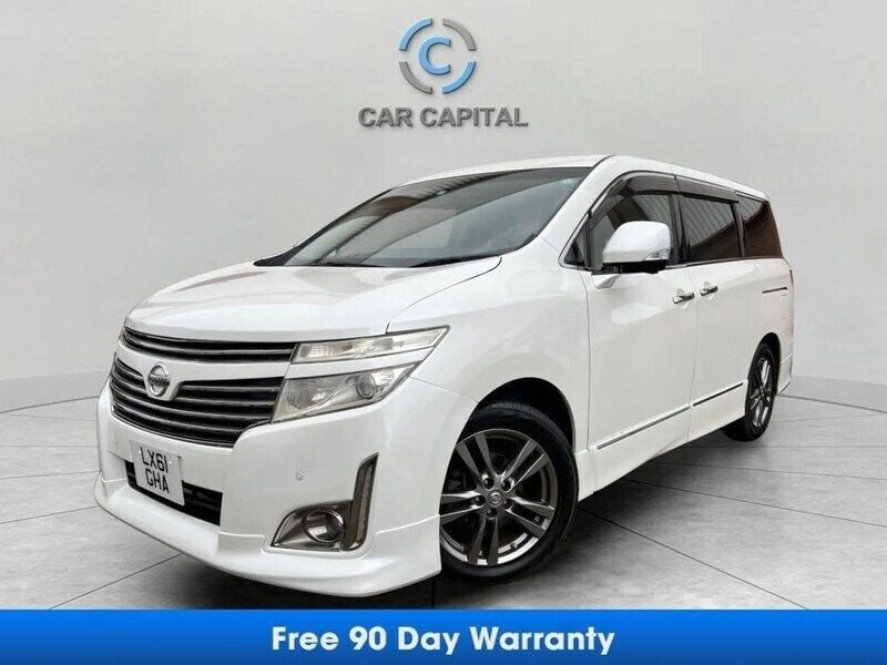 White Used 2012 Nissan Elgrand MPV | £11,900 (Fair price) - Image 1/4