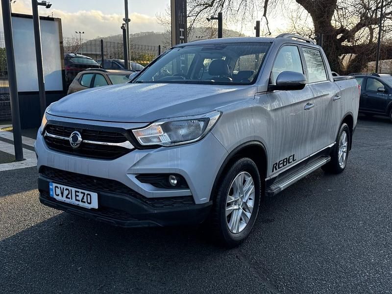 Used Ssangyong (KGM) Musso 181 HP (133 kW) 2021 Silver Pickup