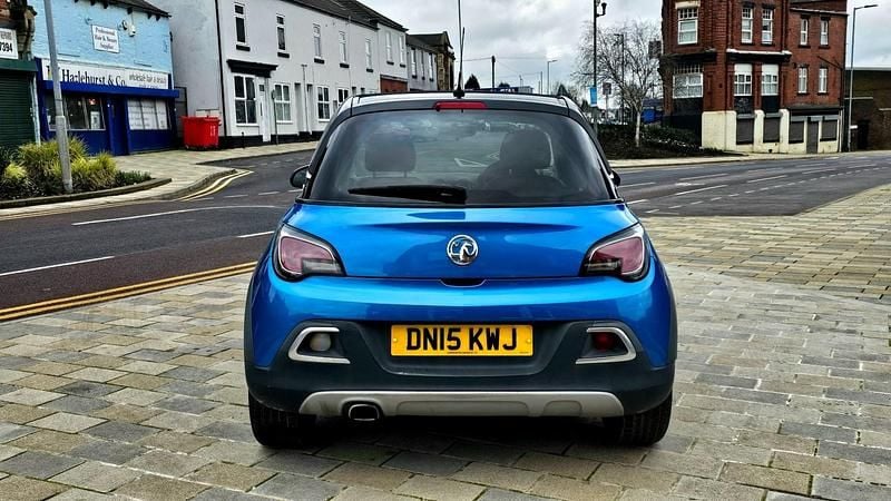Used Vauxhall Adam Rocks 2015 Blue Hatchback