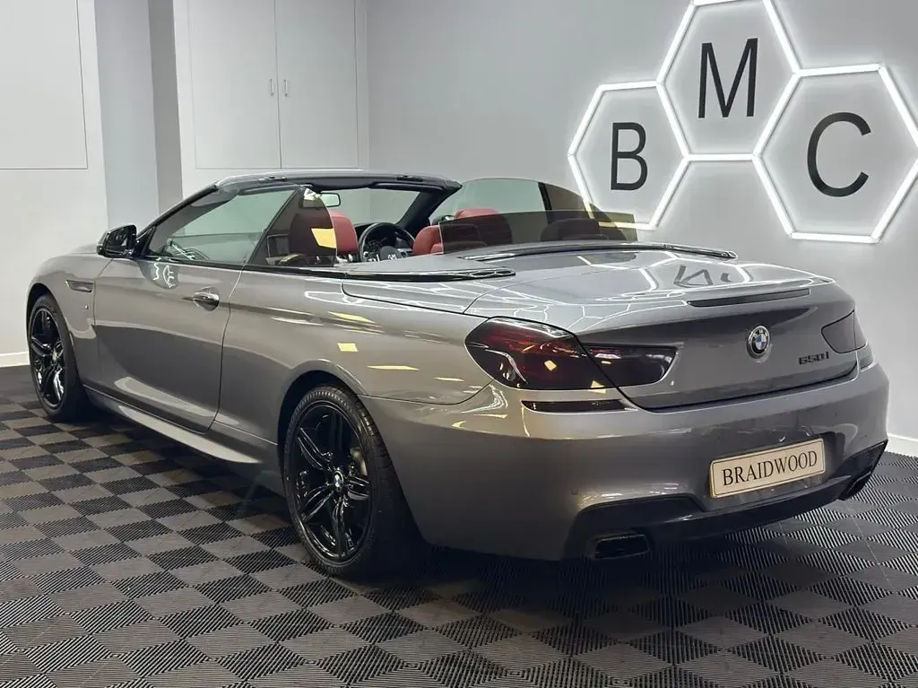 Usado BMW 650 Cabriolet M Sport 450 CV (330 kW) 2018 Gris Descapotable