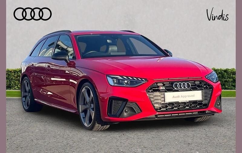 Used Audi S4 Black Edition 341 HP (250 kW) 2020 Red Estate