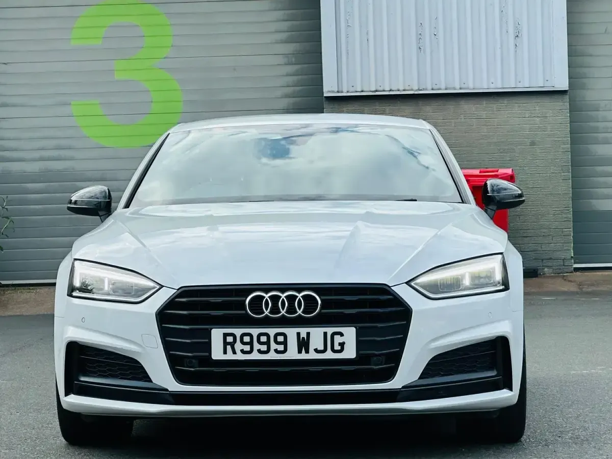 Used Audi A5 Black Edition 2019 White Coupe