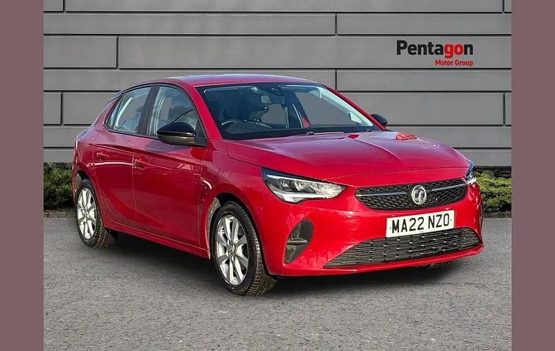 Red Used 2022 Vauxhall Corsa Edition Hatchback | £10,950 (Good price) - Image 1/4