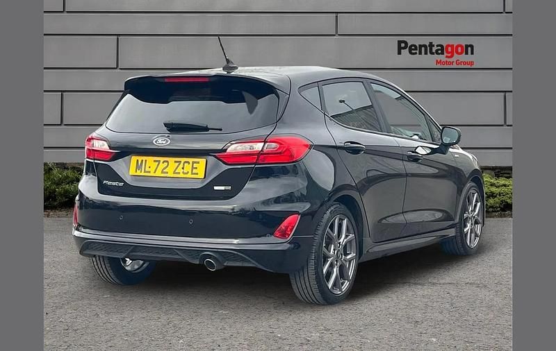 Used Ford Fiesta ST-Line 125 HP (91 kW) 2022 Black Hatchback