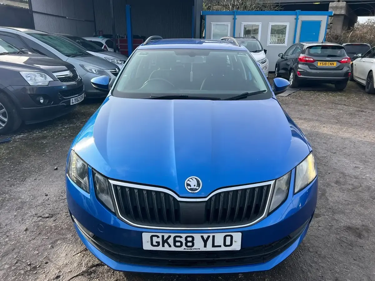 Usado Skoda Octavia SE 116 HP (85 kW) 2018 Azul Carrinha