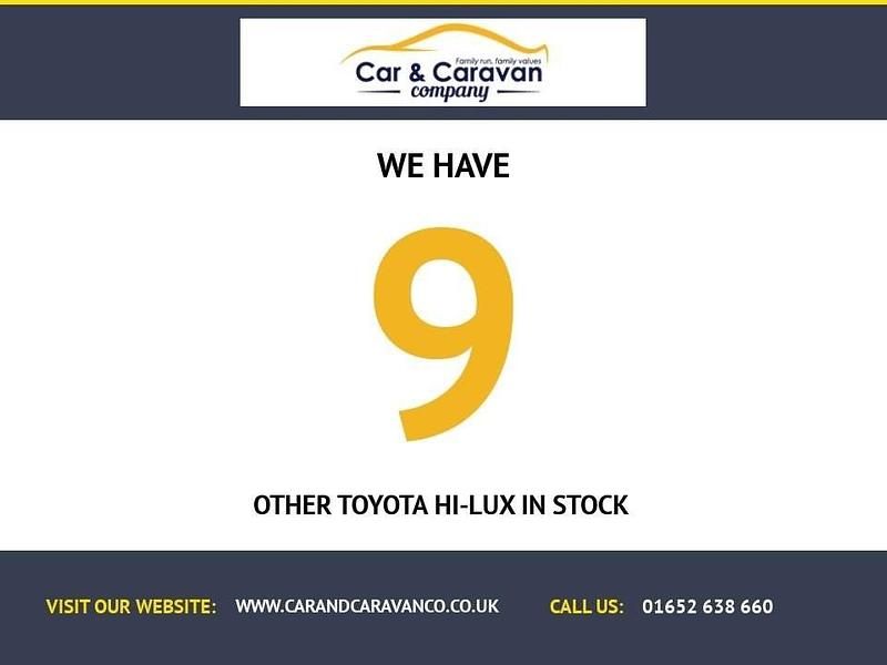 Black Used 2022 Toyota HiLux Pickup | £19,450 (Super price) - Image 1/1