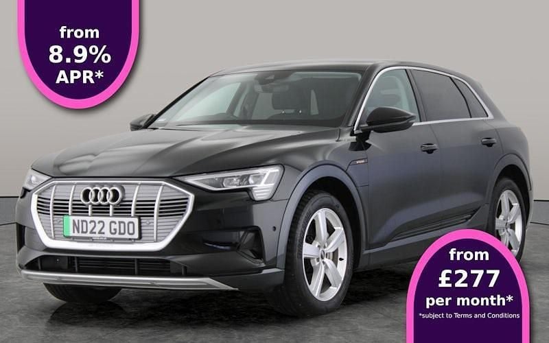 Black Used 2022 Audi e-tron Advanced SUV | £19,861 (Good price) - Image 1/3