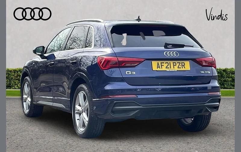 Used Audi Q3 S-Line 150 HP (110 kW) 2021 Blue SUV