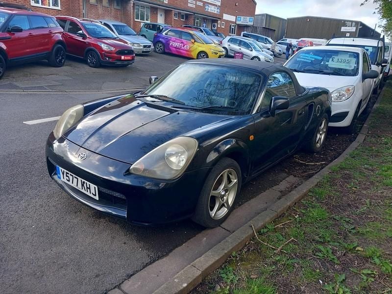 Used Toyota MR2 140 HP (102 kW) 2001 Black Cabriolet