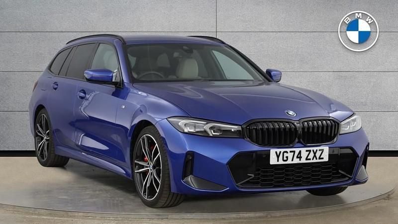 Blue Used 2024 BMW 320 M Sport Estate | £37,999 - Image 1/4