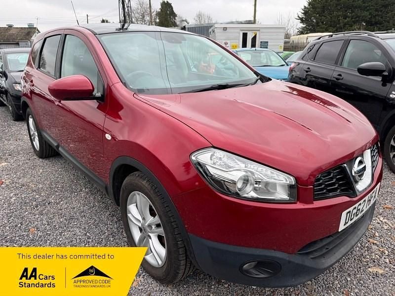 Used Nissan Qashqai +2 Acenta 117 HP (86 kW) 2012 Red SUV