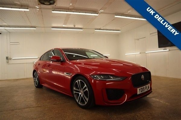 Red Used 2019 Jaguar XE R-Dynamic Sedan | £17,500 (Fair price) - Image 1/4