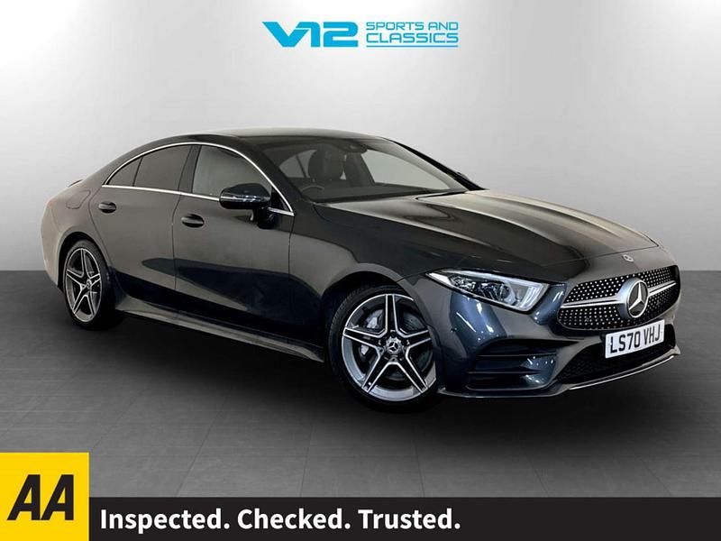 Grey Used 2020 Mercedes CLS300 AMG line Coupe | £23,895 - Image 1/2