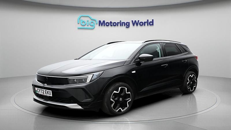 Used Vauxhall Grandland X Ultimate 131 HP (96 kW) 2023 Black SUV