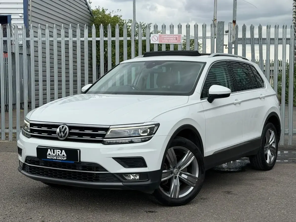 Used VW Tiguan SEL 2019 White SUV
