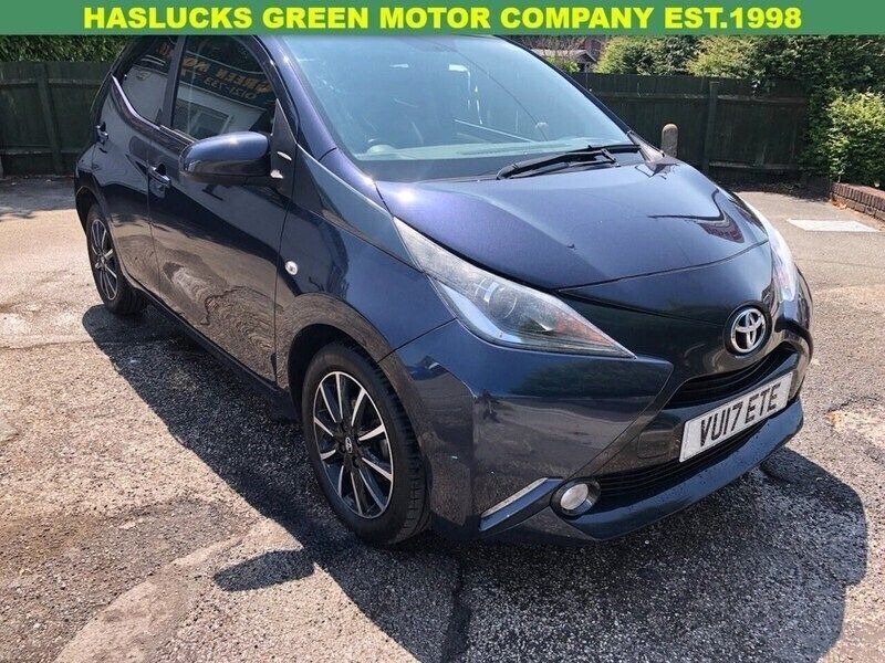Blue Used 2017 Toyota Aygo x-style Hatchback | £5,999 (Fair price) - Image 1/3