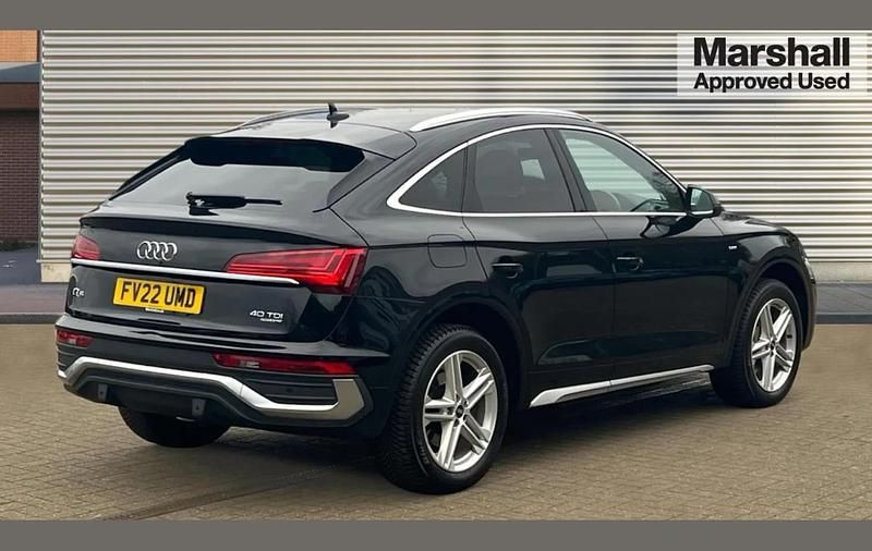 Used Audi Q5 Sportback S-Line 200 HP (147 kW) 2022 Black SUV