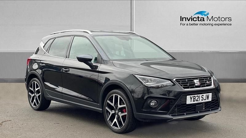 Used Seat Arona FR Sport 110 HP (80 kW) 2021 Black SUV