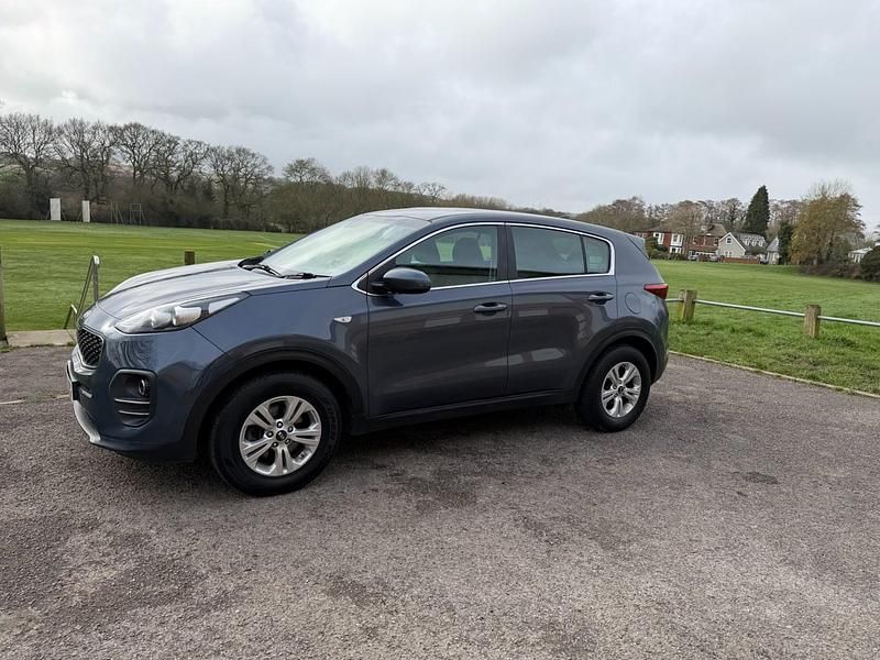 Used Kia Sportage 114 HP (83 kW) 2018 Blue SUV