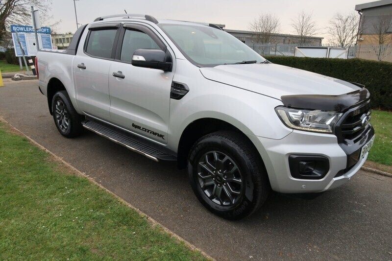 Silver Used 2019 Ford Ranger Wildtrack Pickup | £15,995 (Good price) - Image 1/4