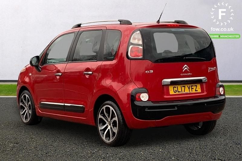 Used Citroën C3 Picasso Platinum 100 HP (73 kW) 2017 Red MPV