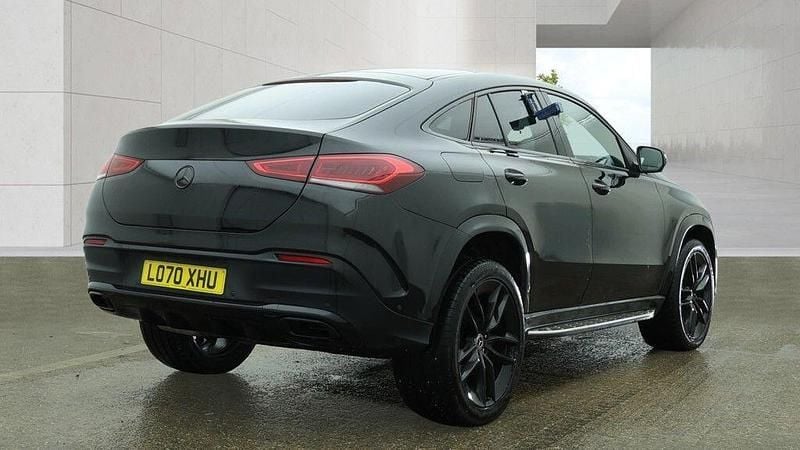 Used Mercedes GLE400 AMG line 2021 Black Coupe