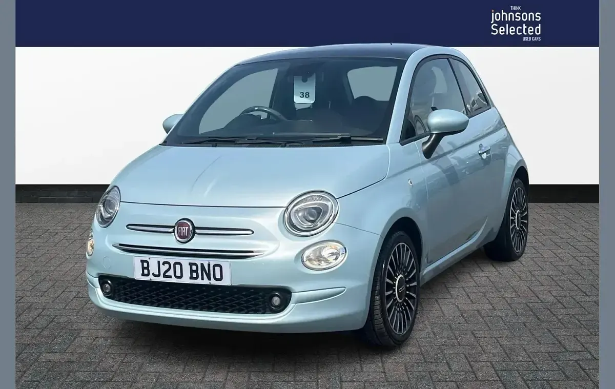 Used Fiat 500 Launch Edition 68 HP (50 kW) 2020 Green Hatchback
