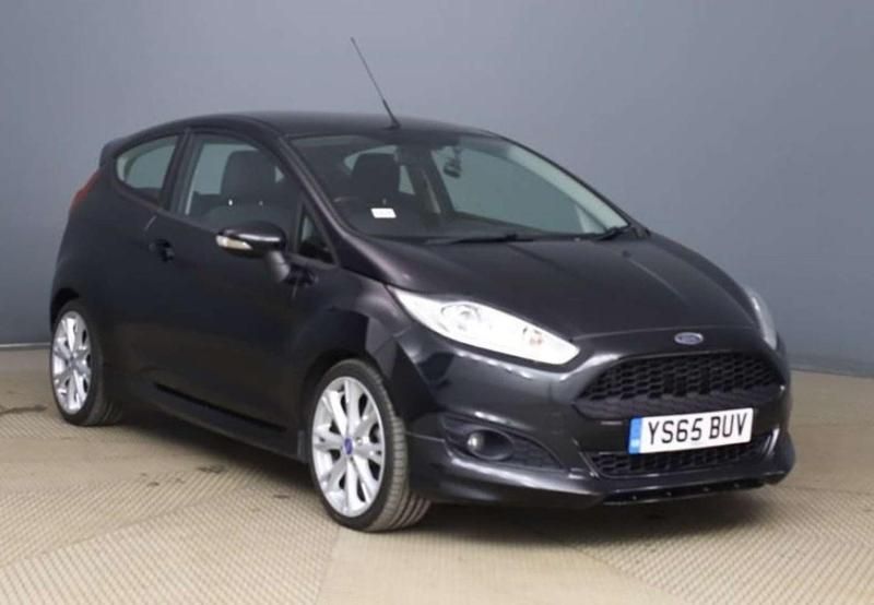 Used Ford Fiesta Zetec 2015 Black Hatchback