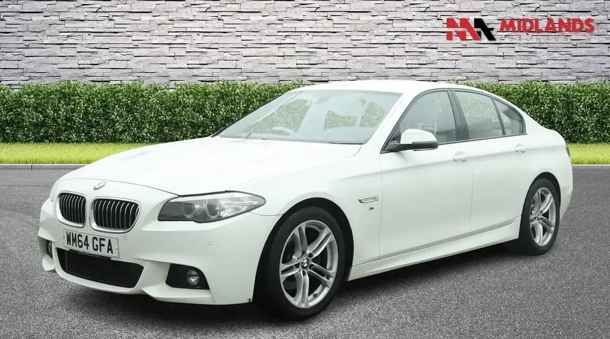 Used BMW 520 M Sport 2014 White Sedan