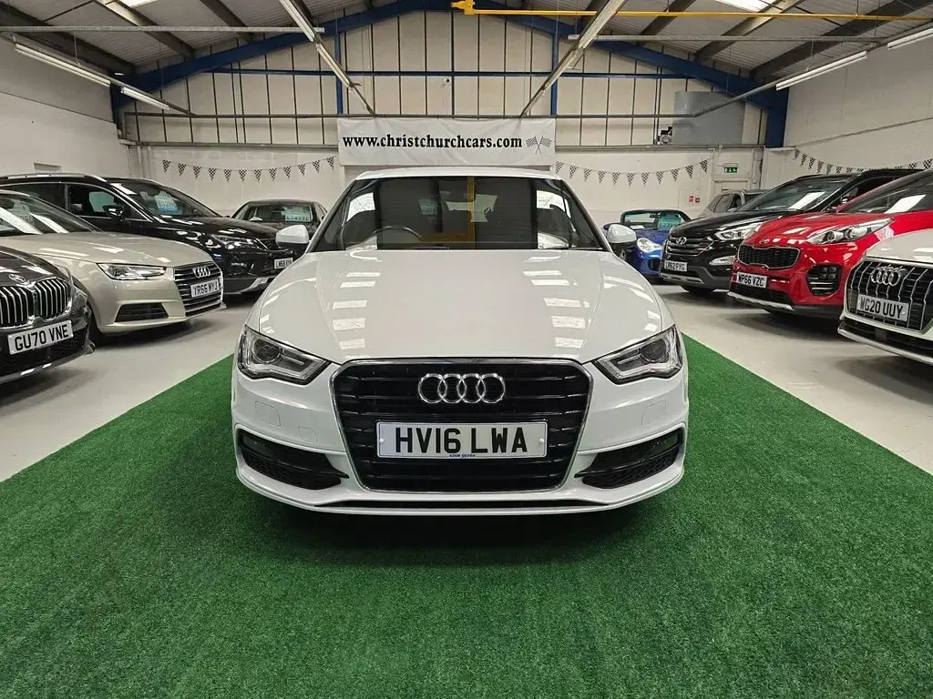 Used Audi A3 Sportback S-Line 2016 White Hatchback
