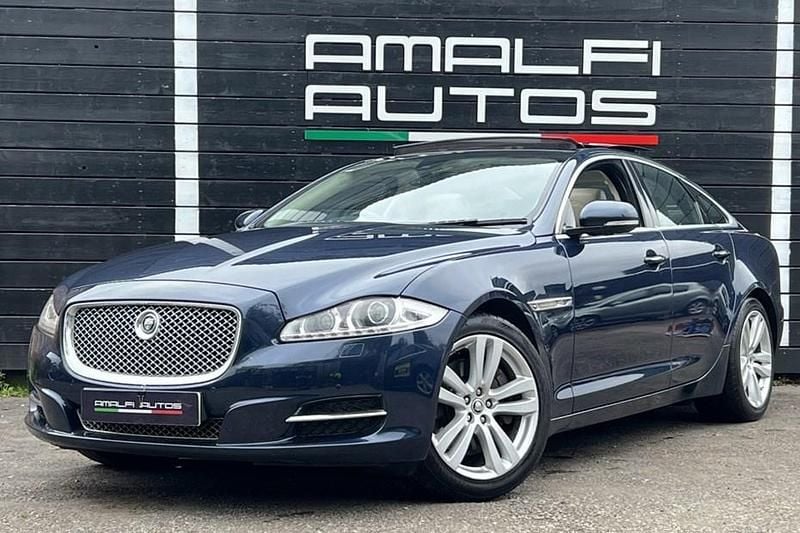 Blue Used 2010 Jaguar XJ Portfolio Sedan | £6,990 (Fair price) - Image 1/1