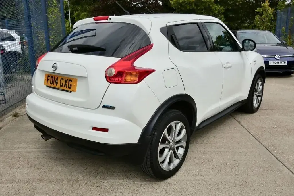 Used Nissan Juke N-TEC 110 HP (80 kW) 2014 White SUV