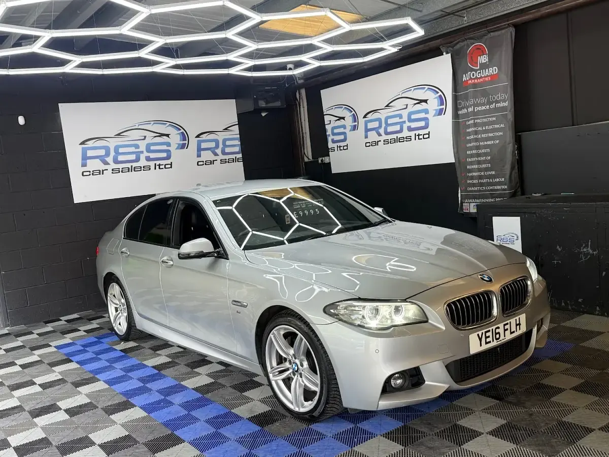 Used BMW 535 M Sport 313 HP (230 kW) 2016 Silver Sedan