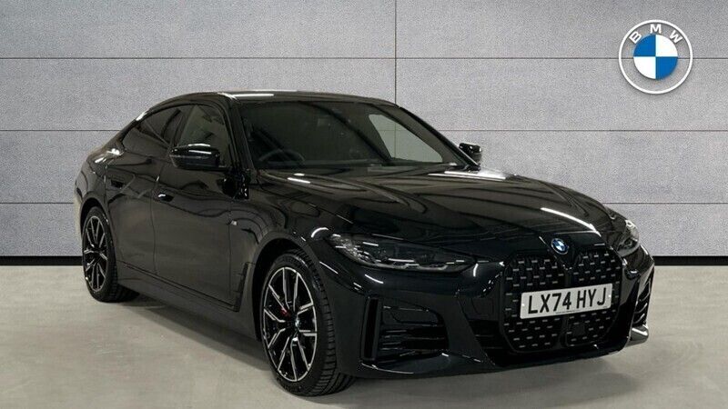 Black Used 2024 BMW 420 Gran Coupé M Sport Coupe | £38,267 (Fair price) - Image 1/4