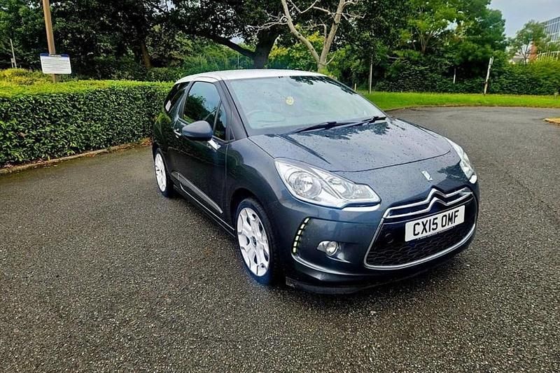 Grey Used 2015 Citroën DS3 PureTech Hatchback | £3,395 (Good price) - Image 1/1