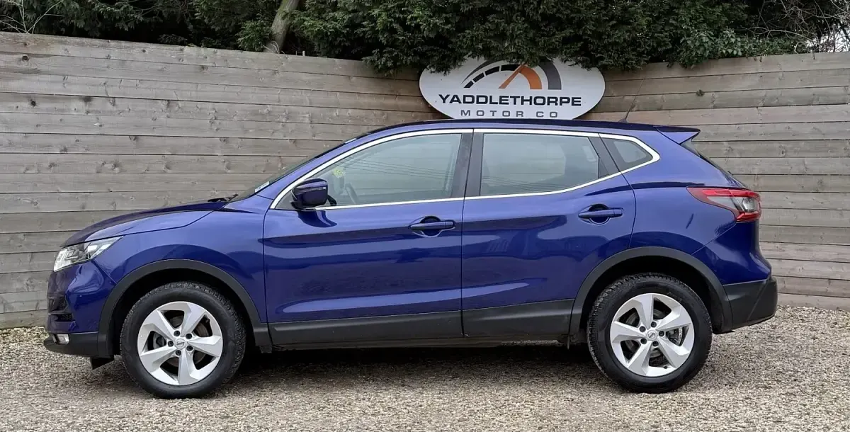 Used Nissan Qashqai Acenta 110 HP (80 kW) 2017 Blue SUV