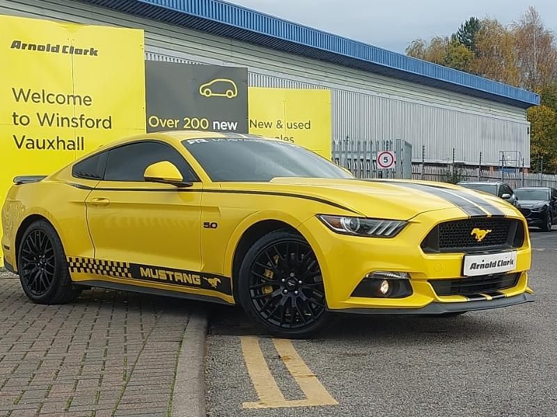 Yellow Used 2016 Ford Mustang GT Coupe | £28,998 (Fair price) - Image 1/4