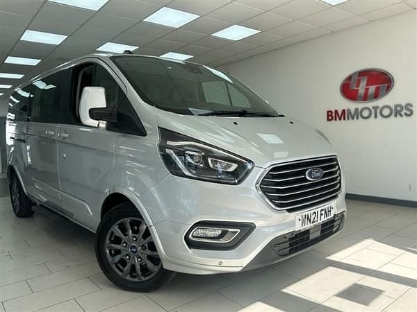 Silver Used 2021 Ford Tourneo Custom Titanium X Van | £21,495 (Super price) - Image 1/1