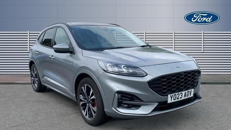 Silver Used 2023 Ford Kuga ST-Line X SUV | £21,552 (Fair price) - Image 1/3