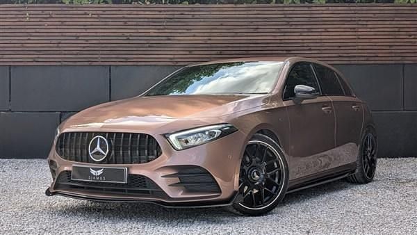 Gold Used 2022 Mercedes A180 Executive Hatchback | £22,788 (Expensive) - Image 1/4