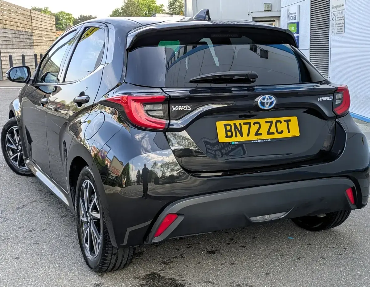 Used Toyota Yaris Design 2022 Black Hatchback