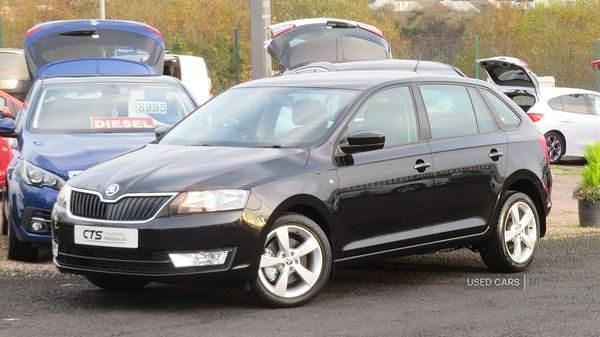 Used Skoda Rapid Elegance 90 HP (66 kW) 2014 Black Hatchback