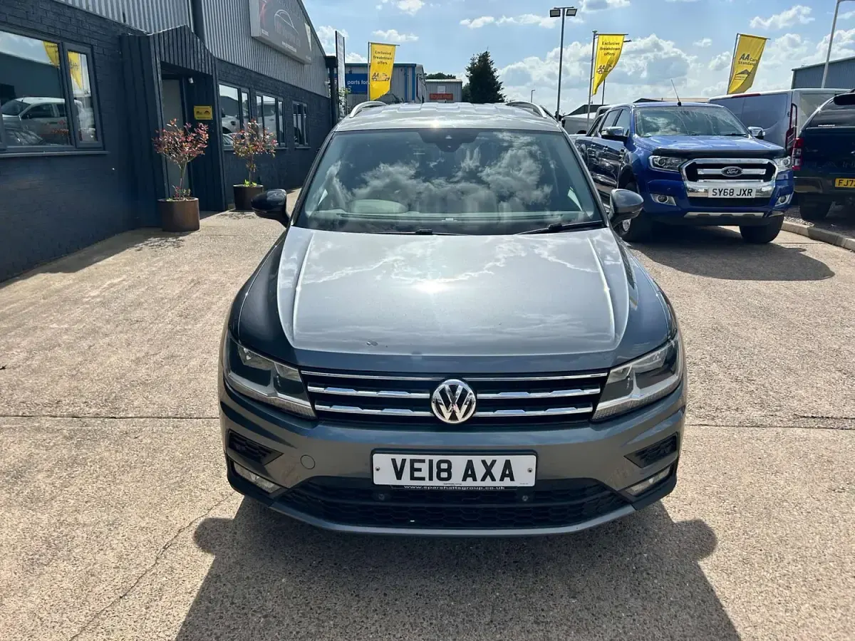 Used VW Tiguan Allspace SE 150 HP (110 kW) 2018 Grey SUV