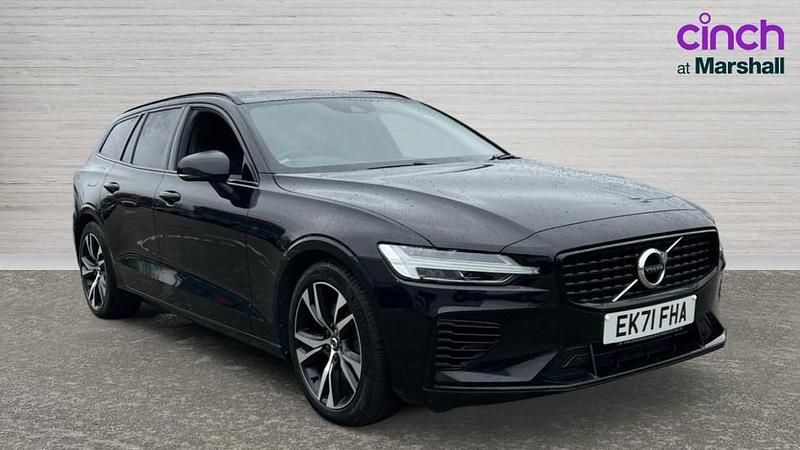 Used Volvo V60 R-Design 340 HP (250 kW) 2021 Black Estate