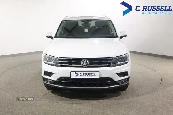 Used VW Tiguan Allspace Match 150 HP (110 kW) 2020 White SUV