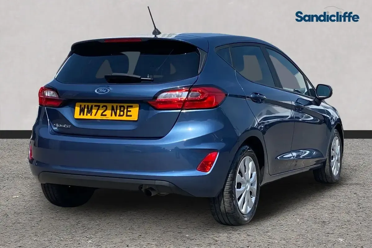 Used Ford Fiesta Trend 125 HP (91 kW) 2022 Blue Hatchback